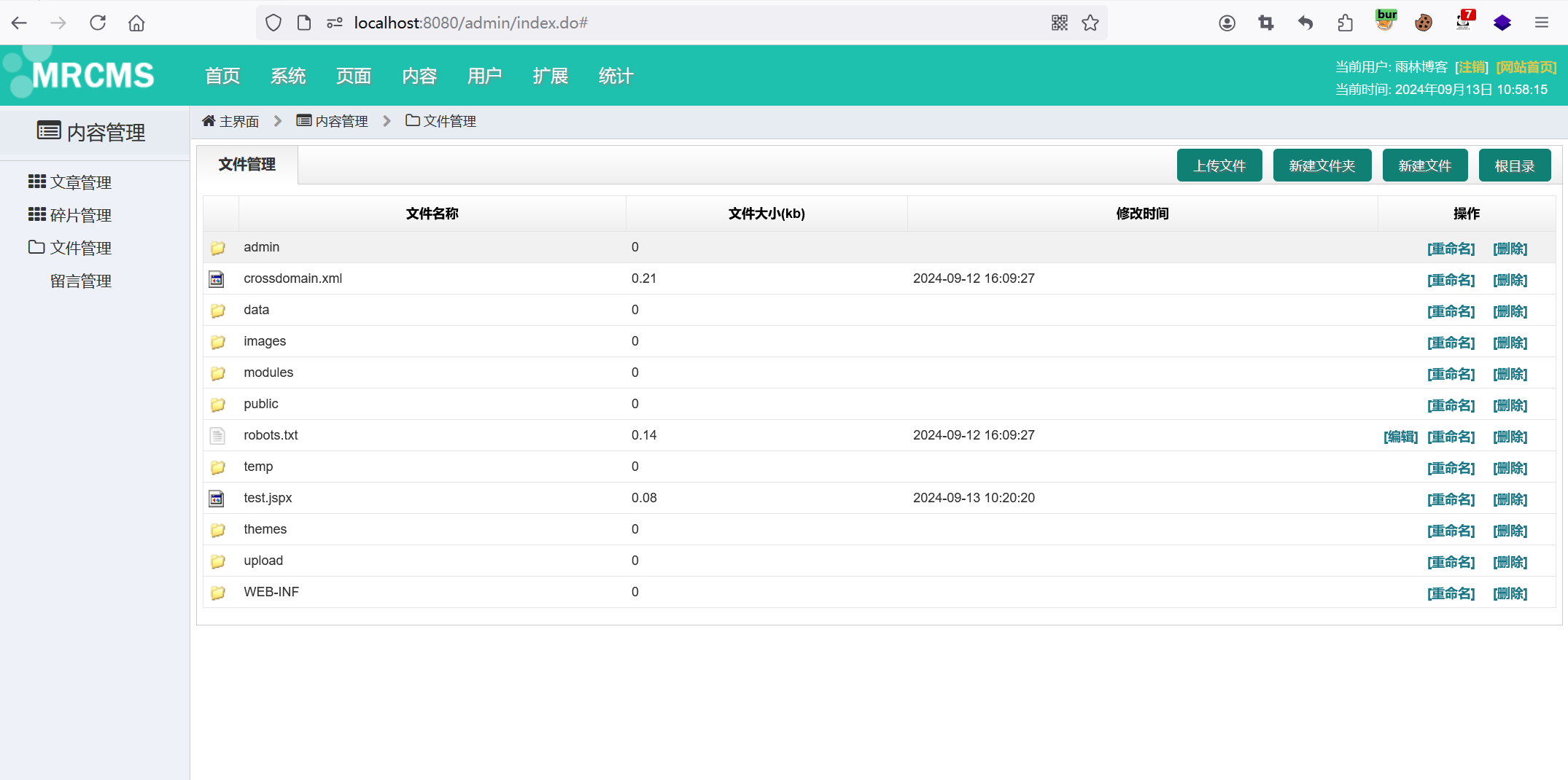 某小型CMS漏洞復現審計